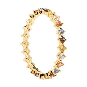 NWOT 18K Gold Plated Eternity Ring